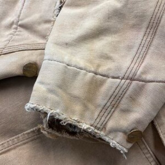 VINTAGE Carhartt Blanket Lined Chore Jacket - Picture 8 of 8